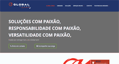 Desktop Screenshot of globalcargo.com.br